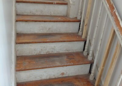 mold monster project stairs